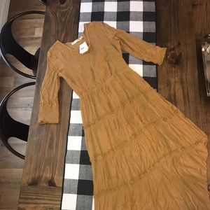 Burnt sunshine dress